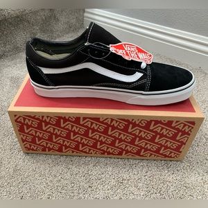 Old school black and white Vans